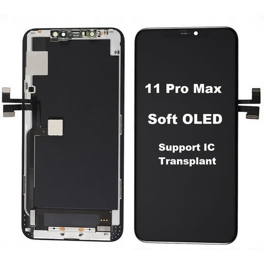 Wyświetlacz LCD ekran dotyk do iPhone 11 Pro Max (Soft OLED) Wymienny IC DFX