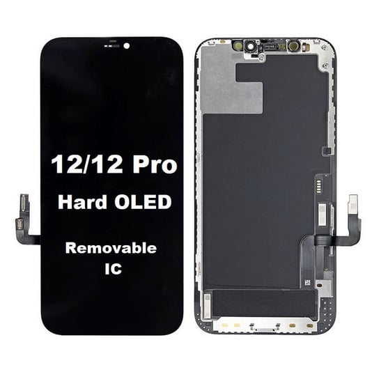 Wyświetlacz LCD ekran dotyk do iPhone 12/12 Pro (Hard OLED) (Wymienny IC) DFX
