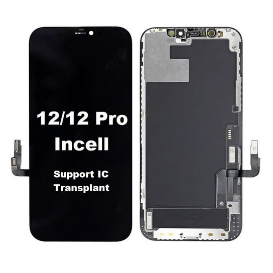 Wyświetlacz LCD ekran dotyk do iPhone 12/12 Pro (Incell) (Wymienny IC) iDeeparts