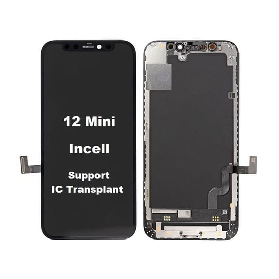 Wyświetlacz LCD ekran dotyk do iPhone 12 mini (Incell) (Wymienny IC) MFC