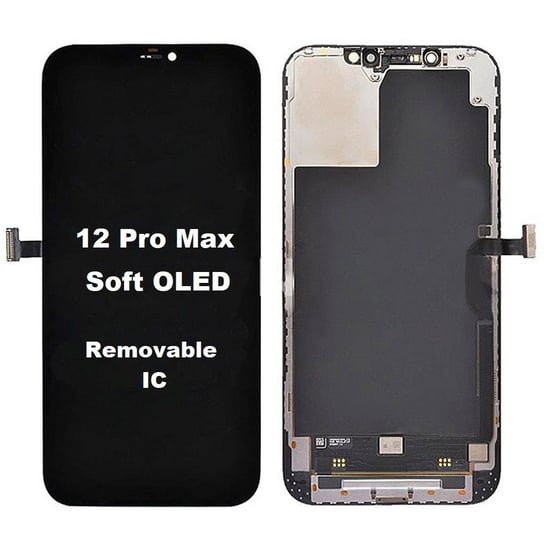 Wyświetlacz LCD ekran dotyk do iPhone 12 Pro Max (Soft OLED) (Wymienny IC) DFX