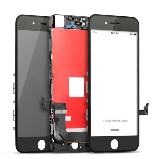 Wyświetlacz LCD ekran dotyk do iPhone 7 (HQ A+) (Black) Inna marka