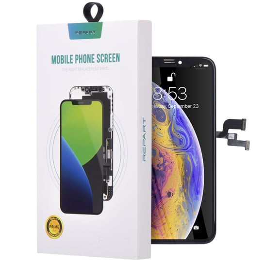 Wyświetlacz REPART do iPhone XS HARD OLED szybka dotyk digitizer Tradebit