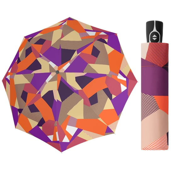Wytrzymała AUTOMATYCZNA parasolka Doppler Fiber Magic wzorzysta Doppler
