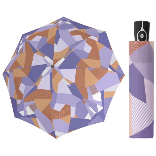 Wytrzymała AUTOMATYCZNA parasolka Doppler Fiber Magic wzorzysta Doppler