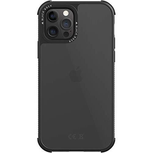 „WYTRZYMAŁE PRZEZROCZYSTE” ETUI OCHRONNE DO IPHONE 12-12 PRO, CZARNE Inny producent (majster PL)