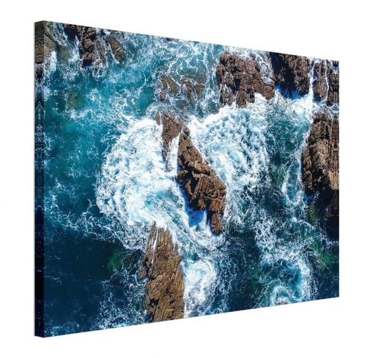 Wzburzony ocean - obraz na płótnie Nice Wall