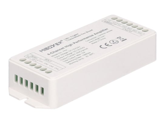 Wzmacniacz LED MiLight 4-kanałowy 12-24V  6A/kan. max.15A RGB RGBW PA4 MiBoxer