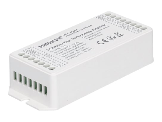 Wzmacniacz LED MiLight 5-kanałowy 12-24V  6A/kan. max.15A RGB RGBW PA5 MiBoxer