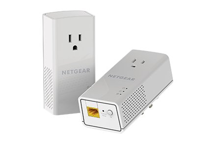 Wzmacniacz sygnału Wi-Fi NETGEAR PLP1000, 2-pak, Biały Netgear