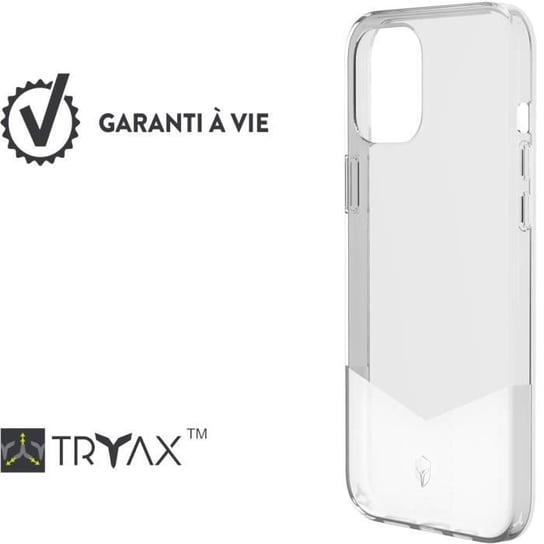 Wzmocnione przezroczyste etui PURE Dożywotnia gwarancja na etui iPhone 12 Pro Max Force Inna marka