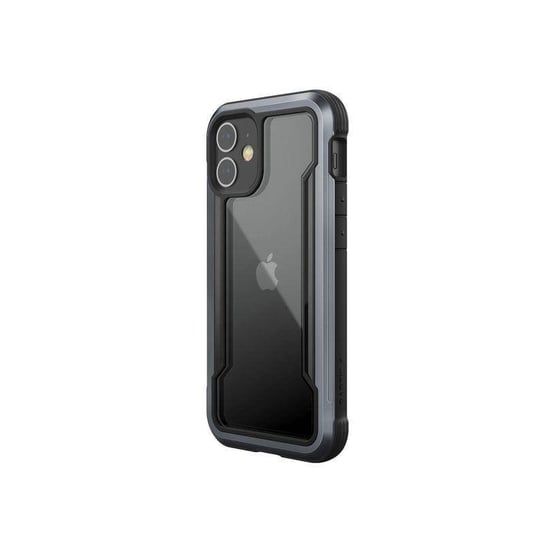 X-Doria Raptic Shield - Etui aluminiowe iPhone 12 Mini (Drop test 3m) (Black) X-Doria