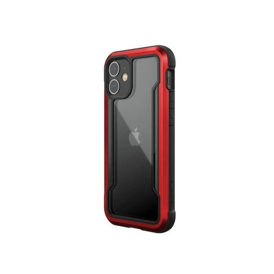 X-Doria Raptic Shield - Etui aluminiowe iPhone 12 Mini (Drop test 3m) (Red) X-Doria