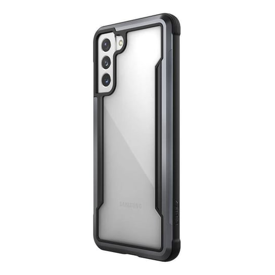 X-Doria Raptic Shield - Etui aluminiowe Samsung Galaxy S21+ (Antimicrobial protection) (Black) X-Doria