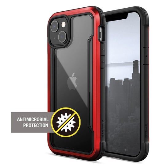 X-Doria Raptic Shield Pro - Etui iPhone 13 (Anti-bacterial) (Red) X-Doria