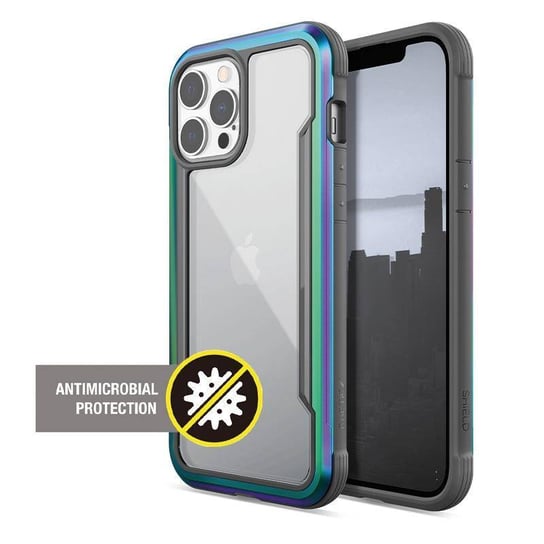 X-Doria Raptic Shield Pro - Etui iPhone 13 Pro Max (Anti-bacterial) (Iridescent) X-Doria
