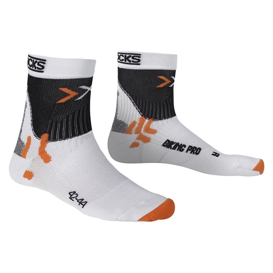 X-Socks, Skarpety, Biking Pro, biały, rozmiar 39-41 X-Socks