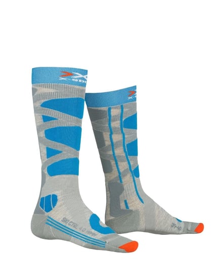 X-Socks, Skarpety damskie, Ski Control 4.0, niebieski, rozmiar 35/36 X-Socks