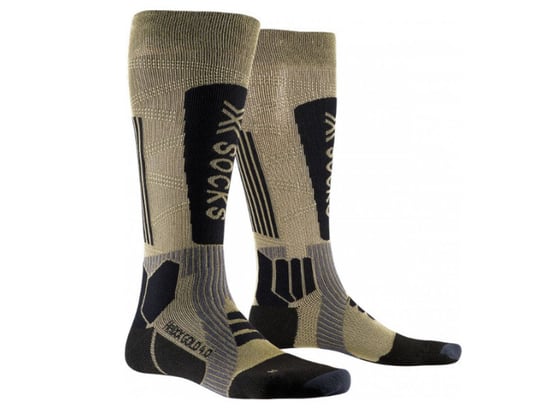 X-Socks, Skarpety narciarskie, HeliXX Gold 4.0 2020, złote, rozmiar 45-47 X-Socks