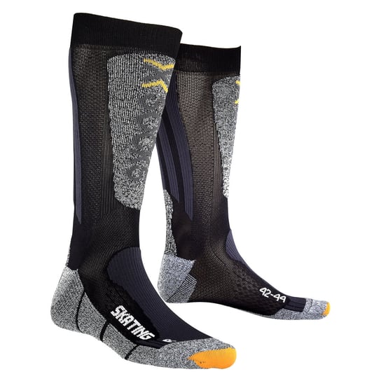 X-Socks, Skarpety sportowe, Skating 20045, czarny, rozmiar 45/47 X-Socks