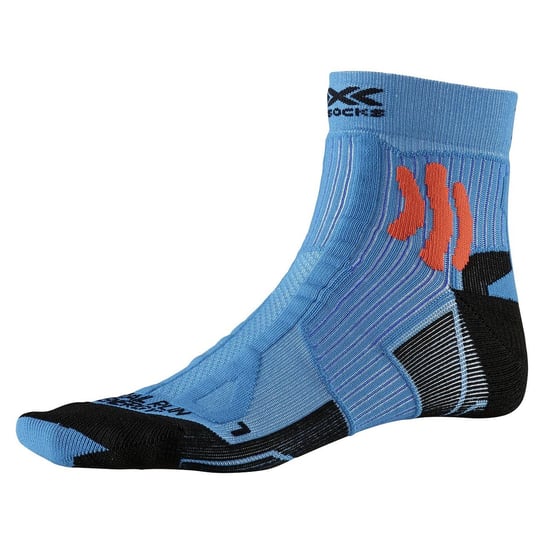 X-Socks, Skarpety, Trail Run Energy 4.0, niebieski, rozmiar 35/38 X-Socks