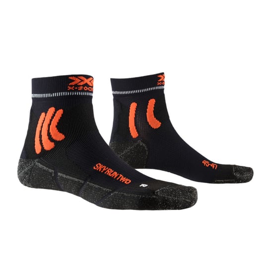 X-Socks Sky Run Two U Czarno-Pomarańczowe (XS-RS14S19U-B002) X-Socks