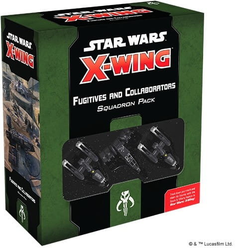 X-Wing 2nd ed: Fugitives and Collaborators Squadron Pack, gra strategiczna, Fantasy Flight Games Fantasy Flight Games