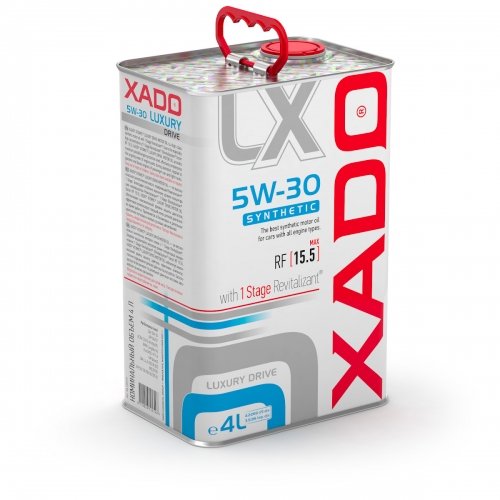 Xado Luxury Drive 5W30 + 1Stage Revitalizant 4L Xado Atomic