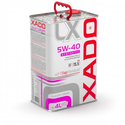 Xado Luxury Drive 5W40 + 1Stage Revitalizant 4L Xado Atomic