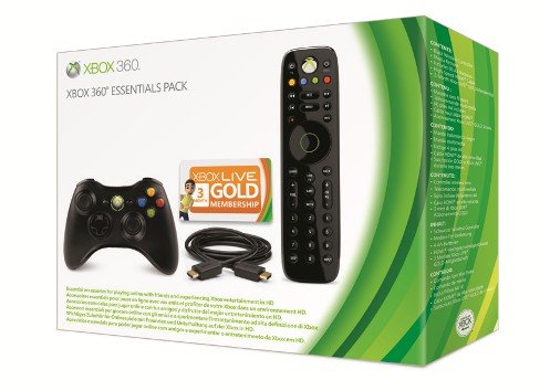 Xbox 360: Accessory Bundle - Essential Pack (kontroler bezprzewodowy, pilot, kabel HDMI, live 3m) Microsoft