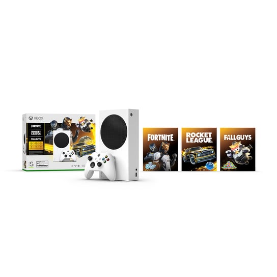 Xbox Series S, 512GB, White Digital + DLC:FOR/RL/FG Microsoft