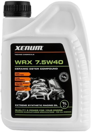 Xenum Wrx 7.5W40 Olej Silnikowy Z Dodatkiem Ceramiki 1L Xenum