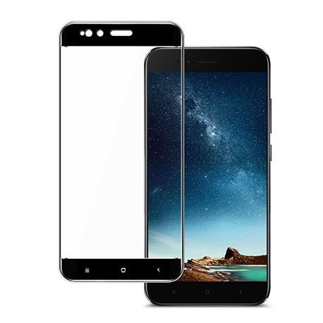 Xiaomi Mi A1 hartowane szkło 5D Full Glue - Czarny. EtuiStudio