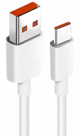 Xiaomi Szybki Kabel 100W USB - USB TYP C Oryginalny Przewód 5A Biały 1M Xiaomi