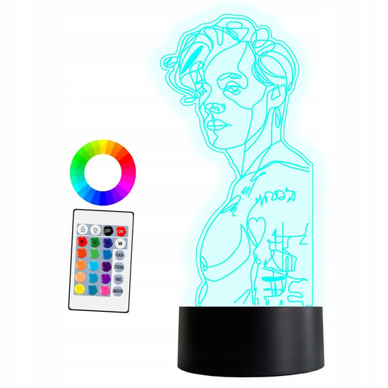 XL Lampka LED 3D 16 kolorów Harry Styles + Pilot Inna marka