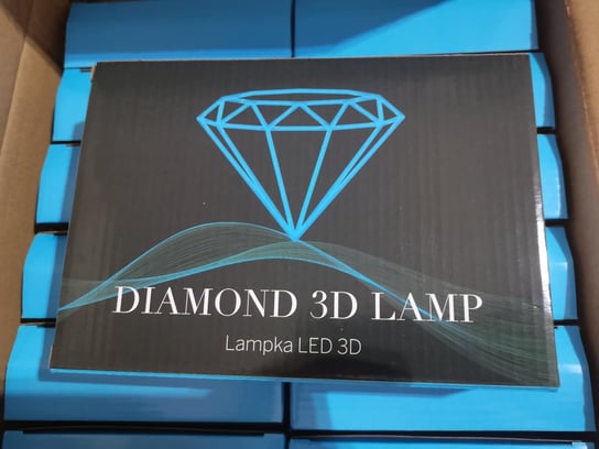 Xl Lampka Led 3D Kapibara Capibara Mem Imię Grawer / Diamond3Dlamp Inna marka