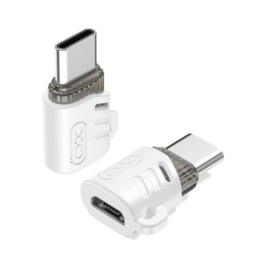 XO adapter NB256G microUSB - USB-C biały XO