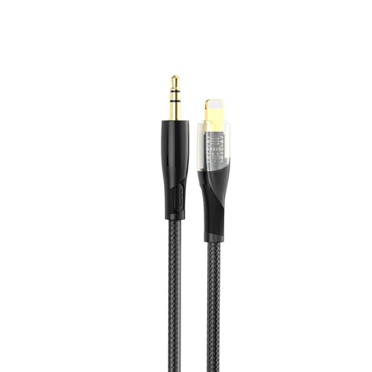 XO Clear kabel audio NB-R241A Lightning/ Jack 3,5mm 1m czarny XO
