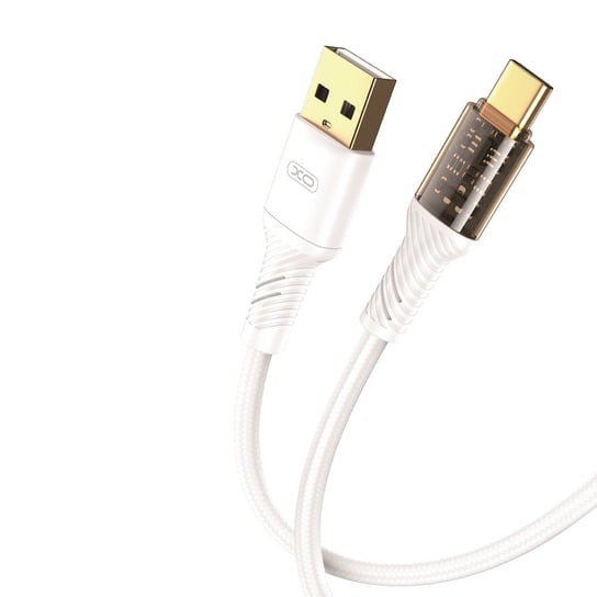 XO Clear Kabel NB229 USB - USB-C 1,0 m 2,4A, biały XO
