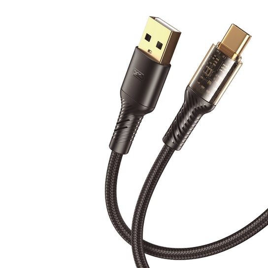 XO Clear Kabel NB229 USB - USB-C 1,0 m 2,4A, czarny XO