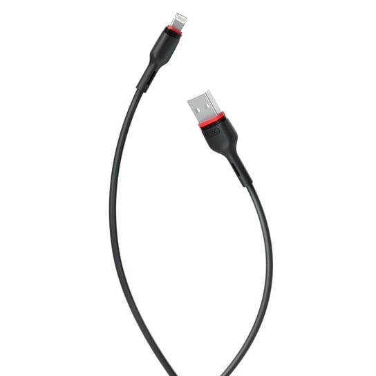 XO Kabel NB-P171 USB - Lightning 1,0 m 2,4A, czarny XO