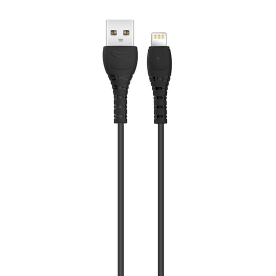 XO Kabel NB-Q165 USB - Lightning 1,0m 3A, czarny XO