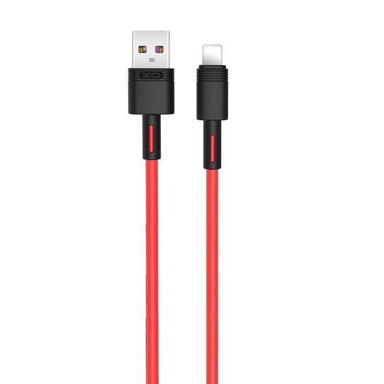 XO, Kabel NB-Q166 USB - Lightning 1,0 m 5A, czerwony XO