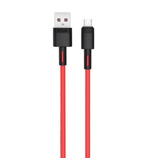 XO, Kabel NB-Q166 USB - microUSB 1,0 m 5A, czerwony XO