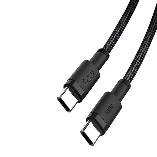 XO Kabel NB-Q199 PD USB-C - USB-C 1,5m 100W, czarny XO