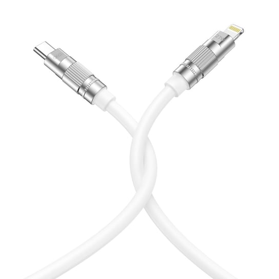 XO Kabel NB-Q228A USB-C - Lightning 1,2m 27W, biały XO