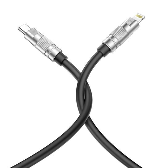 XO Kabel NB-Q228A USB-C - Lightning 1,2m 27W, czarny XO