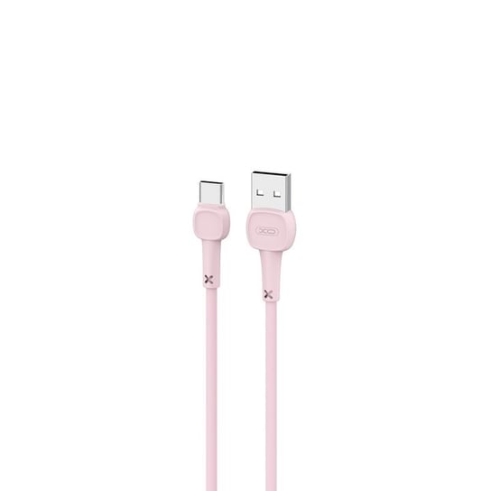 XO, Kabel NB132 USB - USB-C 1,0 m 2A różowy XO