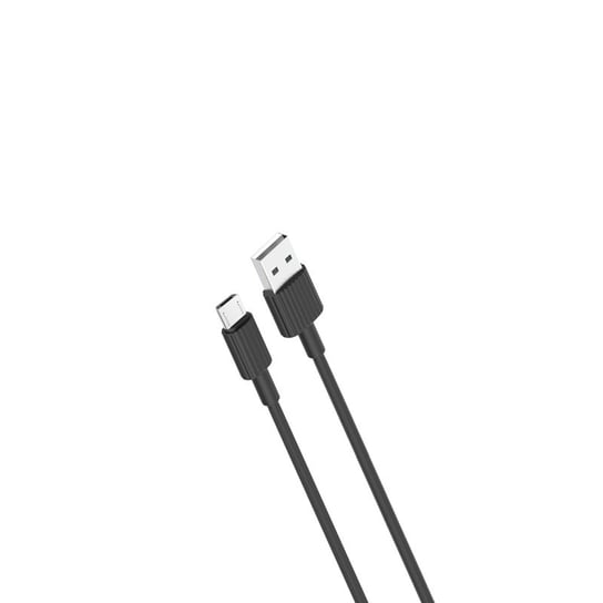 XO Kabel NB156 USB - microUSB 1,0 m 2,4A, czarny XO