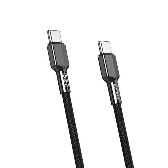 XO Kabel NB183B PD USB-C - USB-C 1,0m 60W, czarny XO